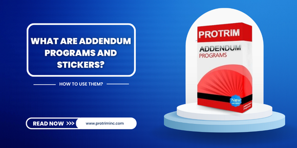 What are Addendum Programs and Stickers? How to use them ...