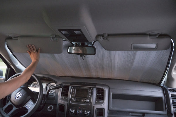 Sunshade for Cadillac CTS Sedan With Windshield-Mounted Sensor 2014-2019
