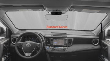 Sunshade for Toyota RAV4 Without Windshield-Mounted Sensor 2013-2018